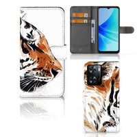 Hoesje PPO A57 | A57s | A77 4G Watercolor Tiger