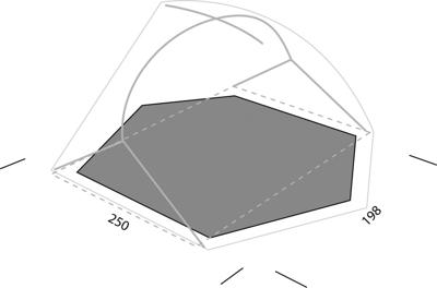 Exped Lyra III Footprint Exped Lyra III Footprint