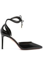 Aquazzura escarpins Tora 105 mm en cuir - Noir - thumbnail