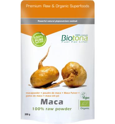 Biotona Biotona Maca Raw Powder Bio (200g)