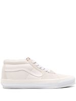 Vans baskets OG SK8-MID LX en cuir - Blanc