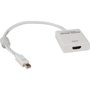 DeLOCK 62612 video kabel adapter 0,2 m Mini DisplayPort HDMI Type A (Standaard) Wit