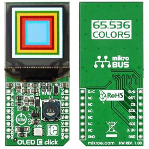 MikroElektronika OLED C click mikroBUS™ Displaymodule 2.8 cm (1.1 inch)