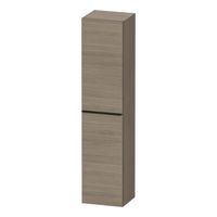 Hoge Kast Duravit D-Neo Kolomkast Wand 176 cm Rechtsdraaiend Mat Terra Eiken