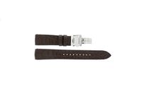 Horlogeband Seiko 7T04-0AA0 XL Leder Bruin 21mm