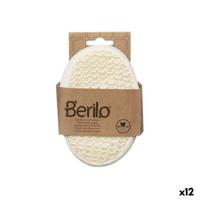 Lichaamsspons Berilo B7083-8 B7083-8 Wit Beige 11 x 15 x 5 cm (12 Stuks)