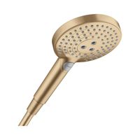 Handdouche HansGrohe Raindance Select S AirPower 120 3jet Geborsteld Brons - thumbnail