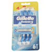 Gillette Sensor 3 cool wegwerpmesjes (6 st)