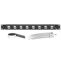 ah 19 '' Parts 872230 - hoekprofiel voor 8x D-TYPE aansluitingen 48,26 cm (19 inch)