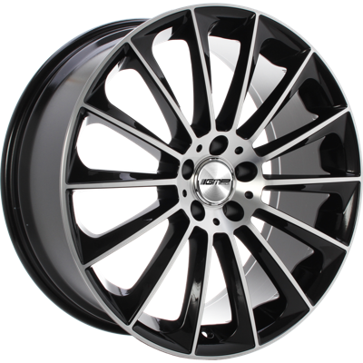 GMP STELLAR ZWART GEPOLIJST VLAK