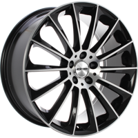 GMP STELLAR ZWART GEPOLIJST VLAK