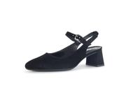 Gabor Dames slingpumps, damesschoenen met hak, lichte extra breedte (G), Zwart 47, 38 EU