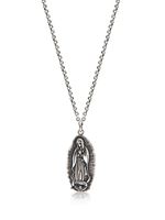 Nialaya Jewelry collier à pendentif Our Lady of Guadalupe - Argent - thumbnail