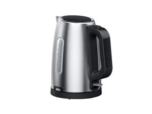 Braun WK 1500 waterkoker 1,7 l 2200 W Zwart, Roestvrijstaal