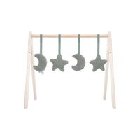 Jollein Babygym speeltjes Moon Ash Green (4 stuks) Maat - thumbnail