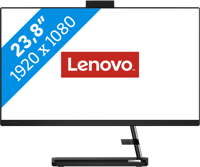 Lenovo IdeaCentre AIO 3 24IAP7 Intel® Core™ i7 i7-13620H 60,5 cm (23.8") 1920 x 1080 Pixels Alles-in-één-pc 16 GB DDR4-SDRAM 512 GB SSD Windows 11 Home Wi-Fi 6 (802.11ax) Zwart - thumbnail