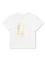 Givenchy Kids t-shirt à col rond - Blanc