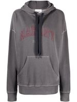 MARANT ÉTOILE Mansel logo-print hoodie - Gris