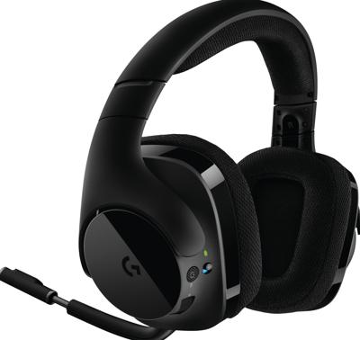 Logitech G G533 Wireless Headset Hoofdband Zwart