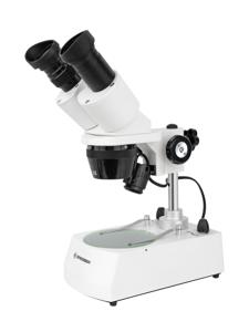 Bresser Optik Erudit ICD Stereomicroscoop Binoculair 40 x Opvallend licht, Doorvallend licht