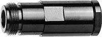 Telegärtner J01021H1076 wire connector N-Type Black