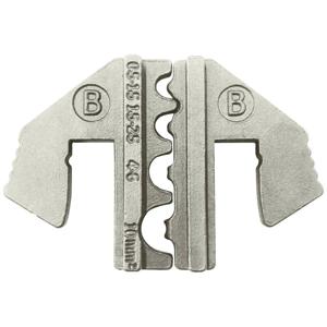 TOOLCRAFT PLE-0B Krimp-onderdelen Ongeïsoleerde kabelschoenen Krimpbereik: 1.5 tot 10 mm² Geschikt voor merk: TOOLCRAFT PZ-500