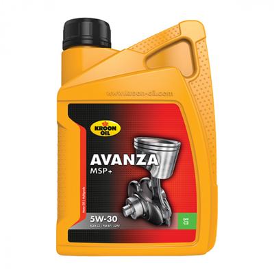 Kroon Oil motorolie Avanza MSP + 5W 30 syntethisch 1 liter Kroon Oil motorolie Avanza MSP + 5W 30 syntethisch 1 liter