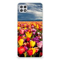 Samsung Galaxy A22 5G TPU Case Tulpen - thumbnail