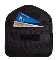 HP-autoaccessoires 10201 kaartenetui - voorkomt ongeoorloofd uitlezen, zwart