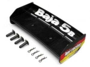 HPI - Wing set (black/baja 5b) (85452)