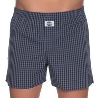 DEAL boxershort check grijs/donkergrijs