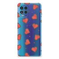 Motorola Moto G100 TPU bumper Hearts