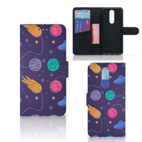 Alcatel 3 (2019) Wallet Case met Pasjes Space