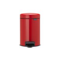 Brabantia 112140 vuilnisbak 3 l Rond Rood