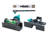 Wolfcraft Duimstok aftekenhulp en mini-waterpas - thumbnail