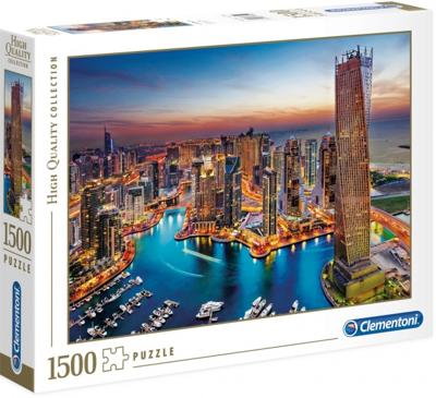 Clementoni legpuzzel Dubai Marina 1500 stukjes Clementoni legpuzzel Dubai Marina 1500 stukjes