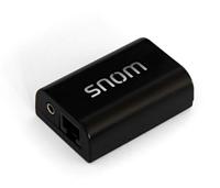 Snom draadloze headsetadapter EHS (afhankelijk van producent EHS protocollen wordt erop beltoon, DHSG standaard, geen extra voeding nodig), Black, 00002362