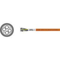 Helukabel TOPSERV® 119 Servokabel 4 G 1.50 mm² + 4 x 0.75 mm² Oranje 707291 50 m