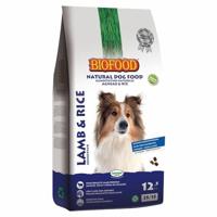 Biofood Lam/Rijst 12,5 KG
