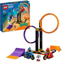 LEGO City - Spinning Stunt-uitdaging constructiespeelgoed 60360 - thumbnail