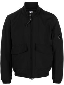 C.P. Company veste zippée à détail de lentille signature - Noir