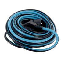 Verlengsnoer - Zwart/Blauw - 20m