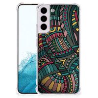 Samsung Galaxy S22 Plus Doorzichtige Silicone Hoesje Aztec