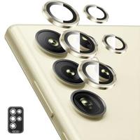 Samsung Galaxy S24 Ultra Hat Prince Camera Lens Glazen Protector - Geel - thumbnail