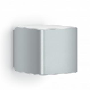 Steinel L 840 SC silber 55547 LED-buitenlamp met bewegingsmelder (wand) LED Zonder 9.1 W Zilver (glanzend)