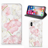 Apple iPhone Xs Max Smart Cover Lovely Flowers - thumbnail