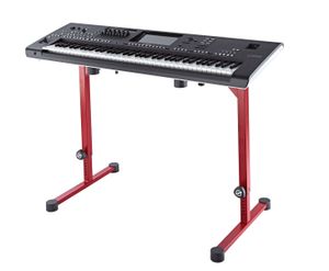 Konig & Meyer 18810 Omega tafelmodel keyboardstandaard rood