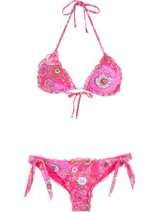 Amir Slama bikini à fleurs - Rose