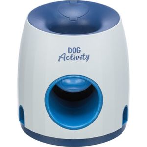 TRIXIE DOG ACTIVITY STRATEGIESPEL BALL&TREAT WIT / BLAUW 17X17X18 CM