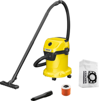 Karcher WD 3 V-17/4/20 + stofzuigerzakken (4x)